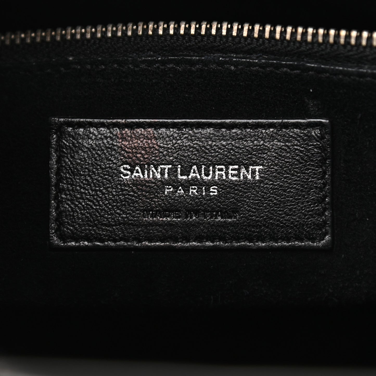 Calfskin Crocodile Embossed Small Sac de Jour Black