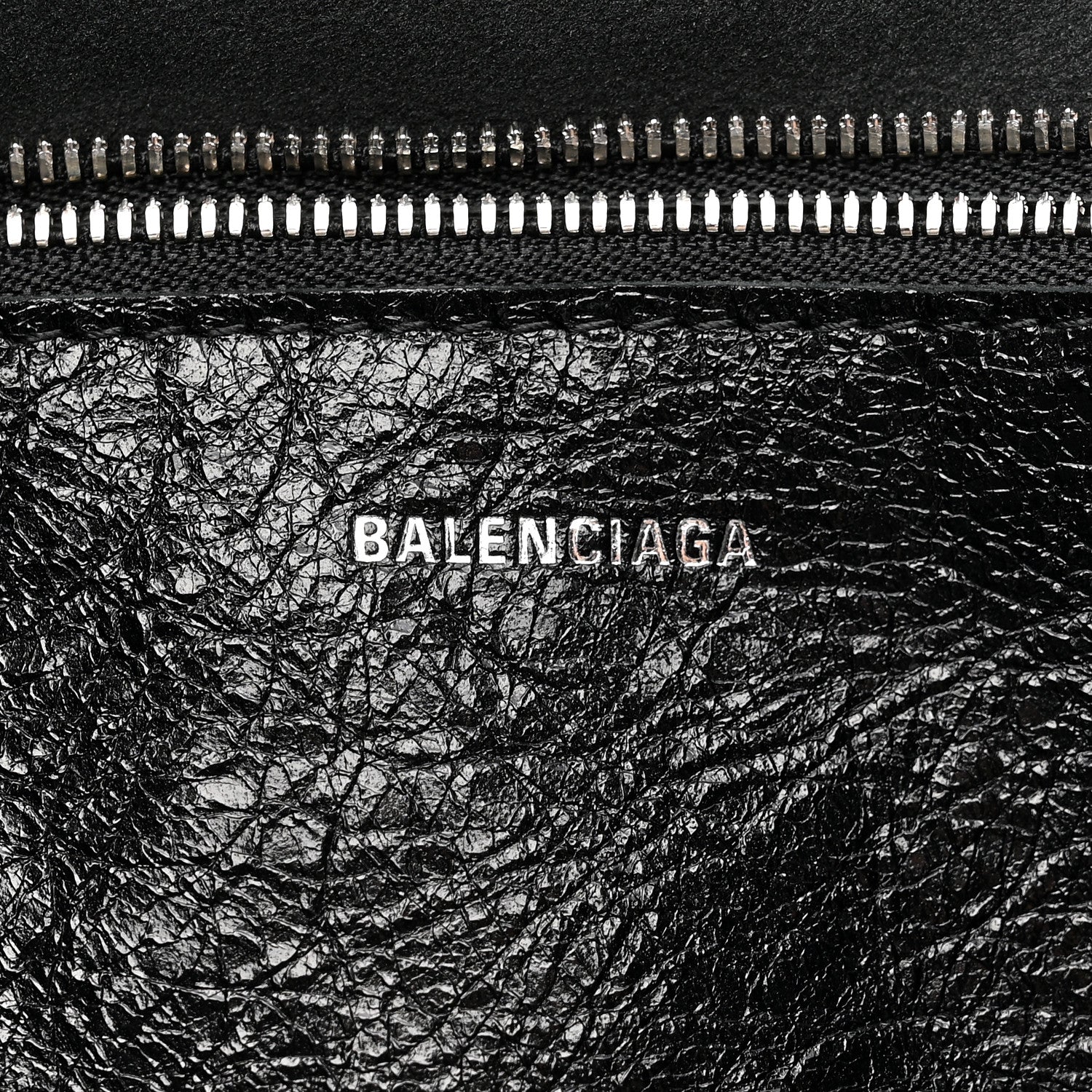 Balenciaga Agneau Arena Le Cagole Tote Black 6 of 10