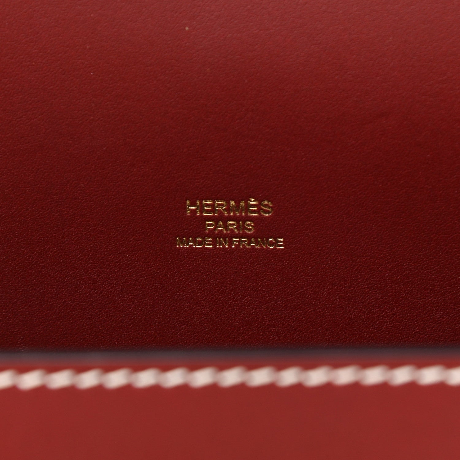Hermes Veau Sombrero Sac Roulis 23 Rouge H 6 of 11
