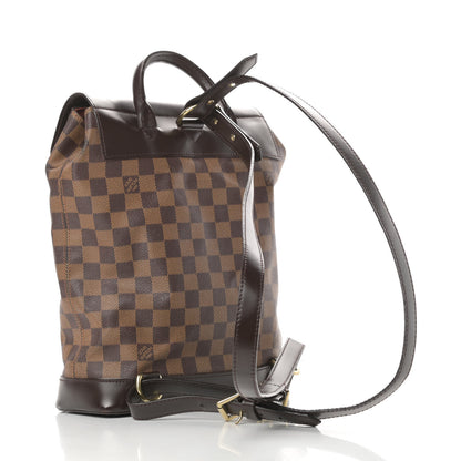 Louis Vuitton Damier Ebene Soho Backpack 3 of 17