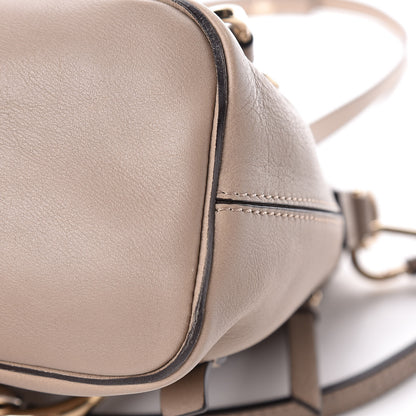 Chloe Suede Calfskin Mini Faye Backpack Motty Grey 16 of 25