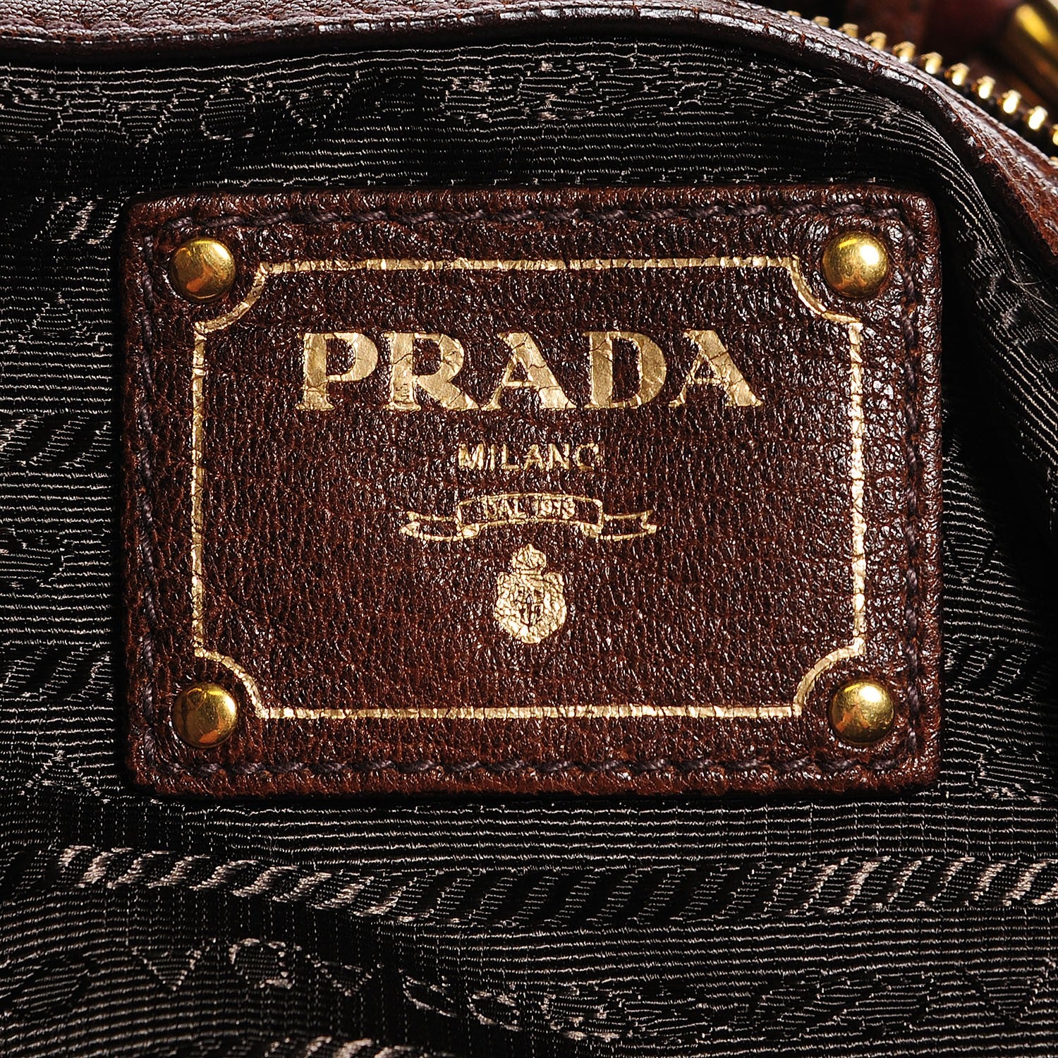 Prada Cervo Antik Hobo Cacao 17 of 20