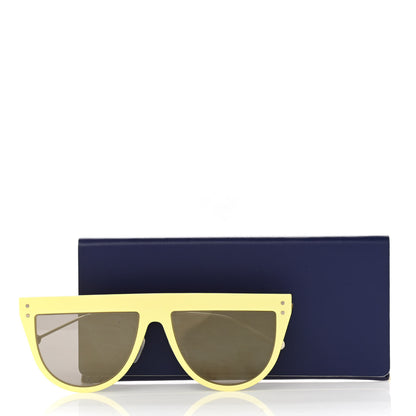 Fendi Defender D-Frame Sunglasses FF 0372/S Yellow 7 of 7