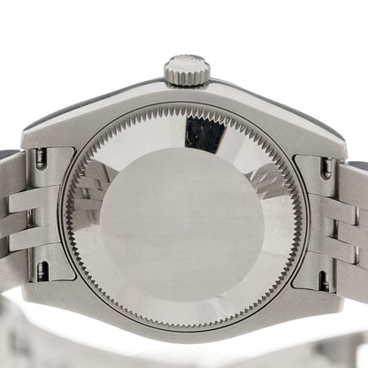 Rolex Stainless Steel 18K White Gold Diamond Mother of Pearl 31mm Oyster Perpetual Datejust Watch 178274 4 of 4