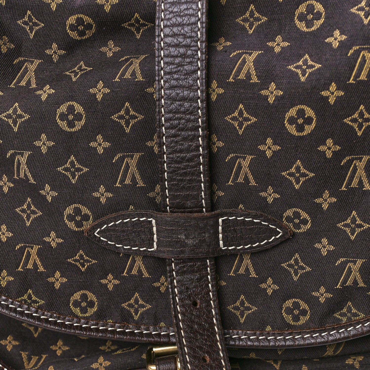 Louis Vuitton Monogram Mini Lin Saumur Ebene 13 of 13
