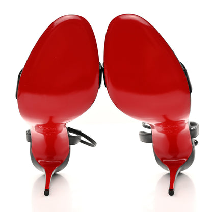 Christian Louboutin Nappa Loubigirl 100 Sandals 42 Black 5 of 11