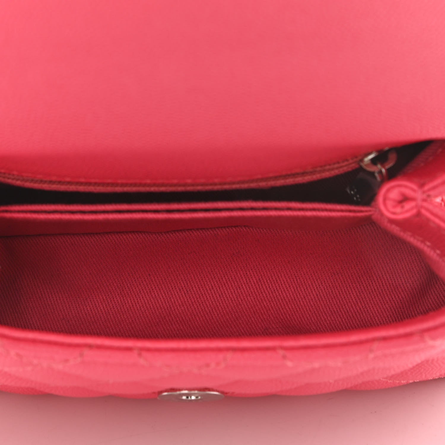 Chanel Caviar Quilted Incognito Extra Mini Coco Handle Flap Pink 5 of 11
