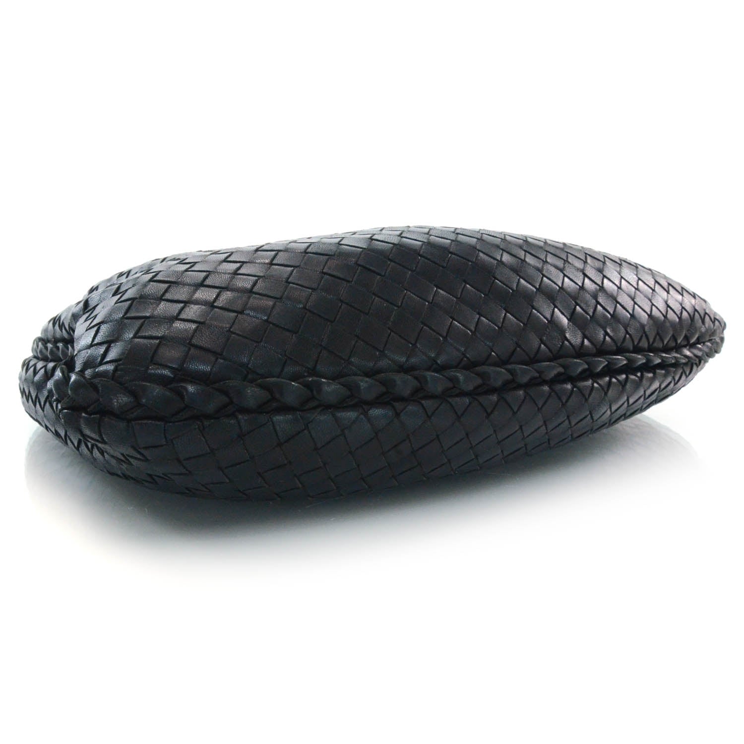 Bottega Veneta Woven Medium Veneta Hobo Nero 4 of 9