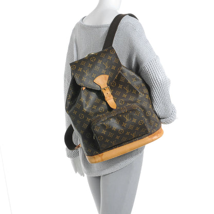 Louis Vuitton Monogram Montsouris GM Backpack 2 of 10