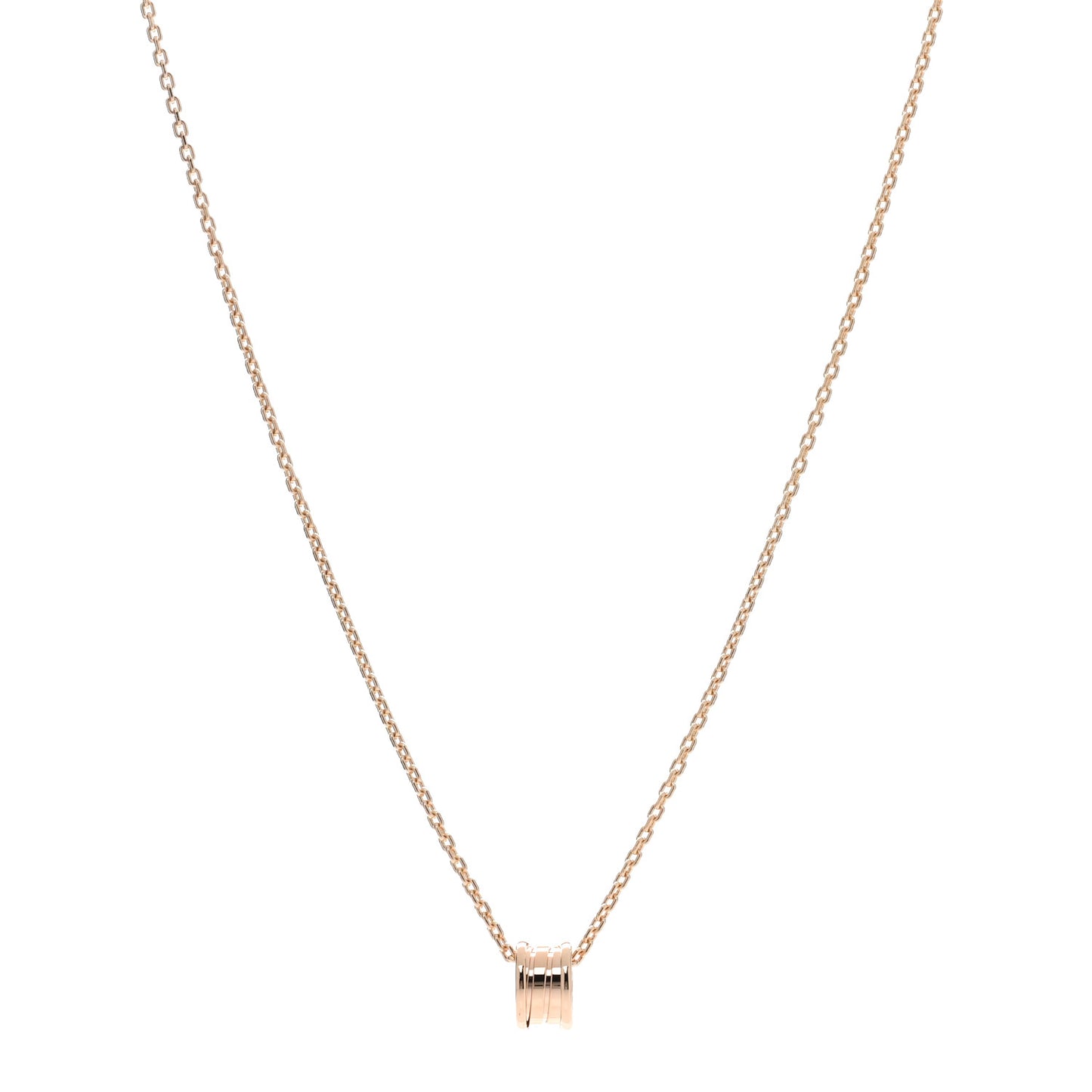 18K Rose Gold B.Zero1 Pendant Necklace