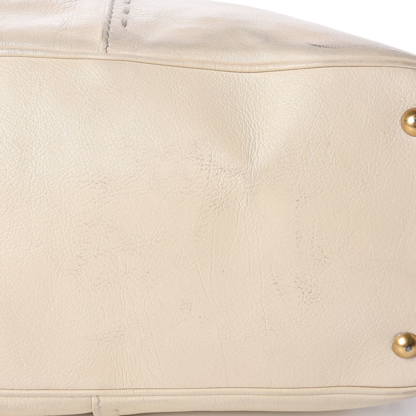 Calfskin Oversized Muse Ivory