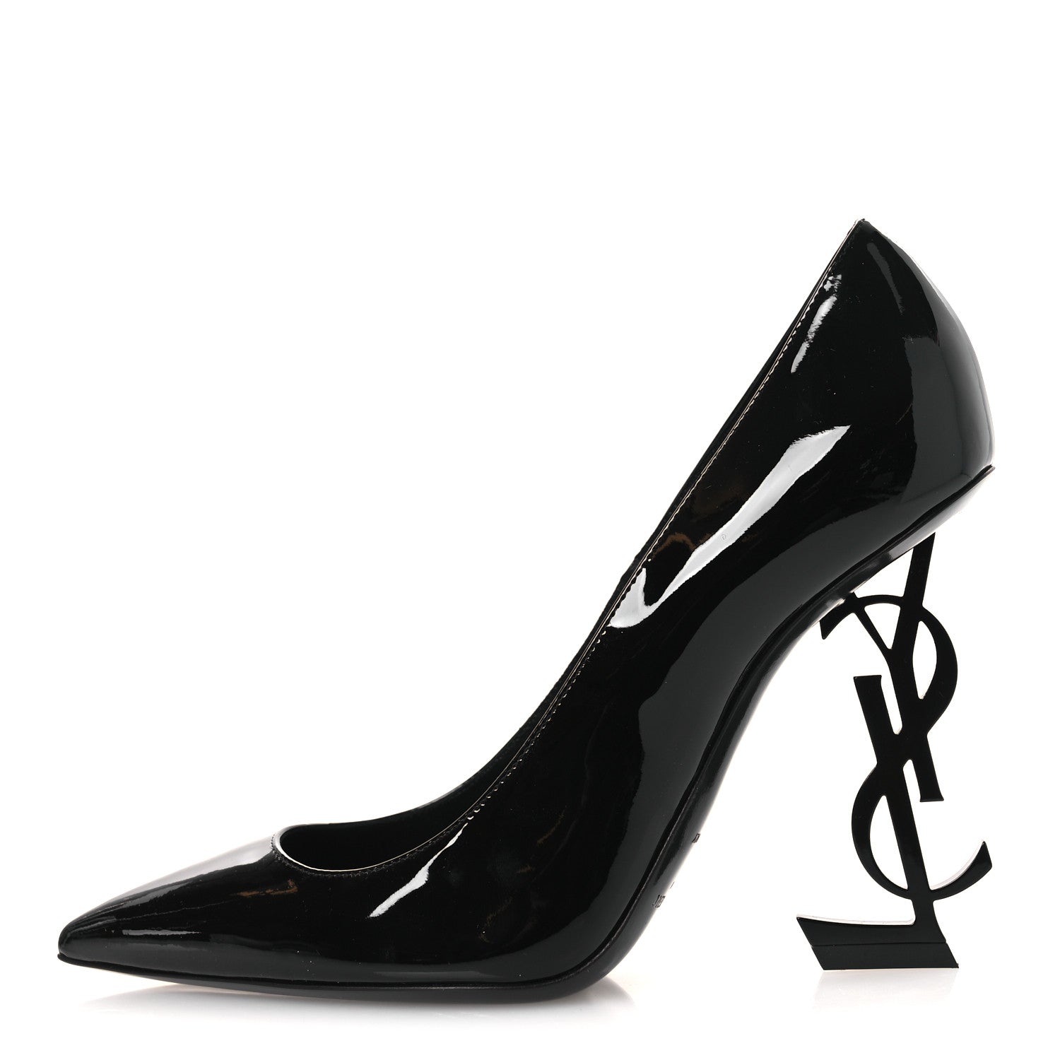 Saint Laurent Patent Opyum 85 Pumps 36.5 Black 1 of 11