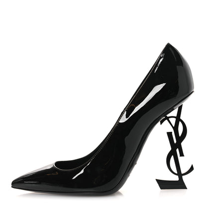 Saint Laurent Patent Opyum 85 Pumps 36.5 Black 1 of 11