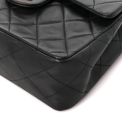 Chanel Lambskin Quilted Mini Square Flap Bag Black 11 of 16