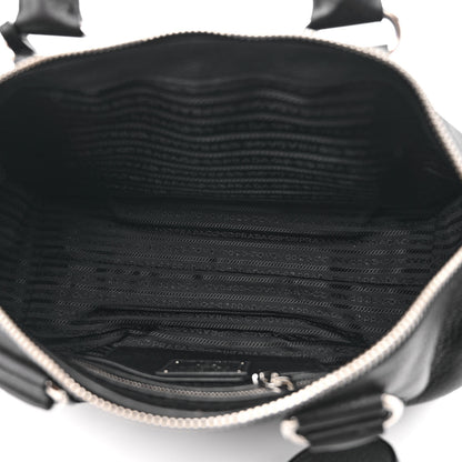 Prada Vitello Phenix Shopping Satchel Black 5 of 10