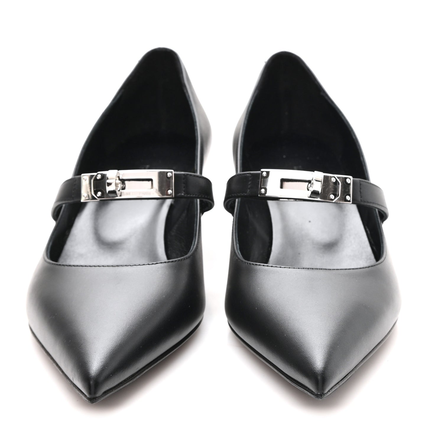 Calfskin Kiara 40 Pumps 35.5 Black