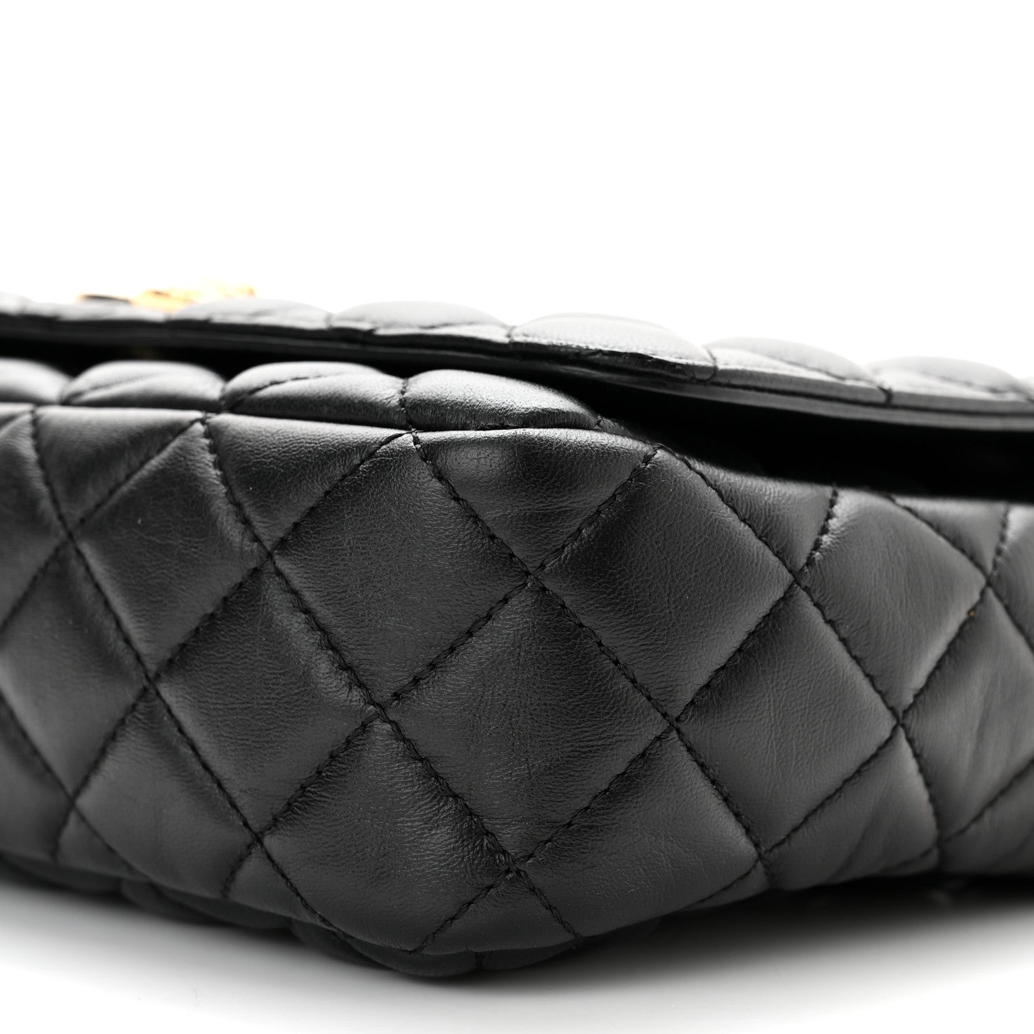 Versace Nappa Quilted La Medusa Chain Crossbody Black 8 of 8