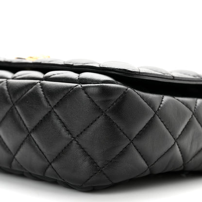 Versace Nappa Quilted La Medusa Chain Crossbody Black 8 of 8