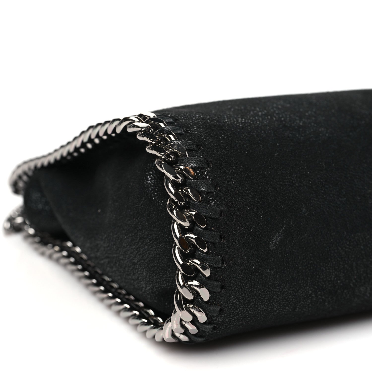 Stella McCartney Shaggy Deer Mini Falabella Tote Black 9 of 12