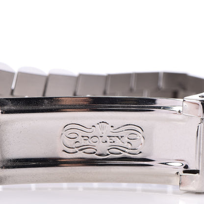 Rolex Stainless Steel 18K White Gold Diamond 36mm Oyster Perpetual Datejust Watch Pink Flowers 16030 7 of 14