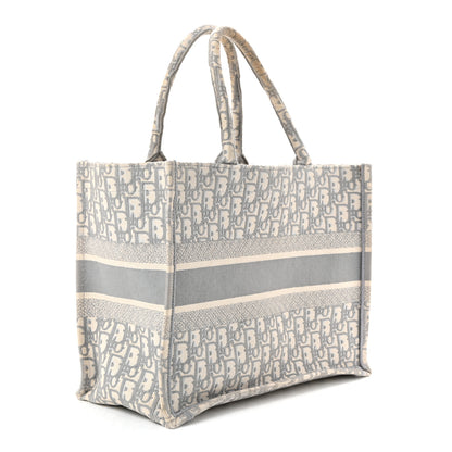 Christian Dior Oblique Medium Book Tote Grey 3 of 12