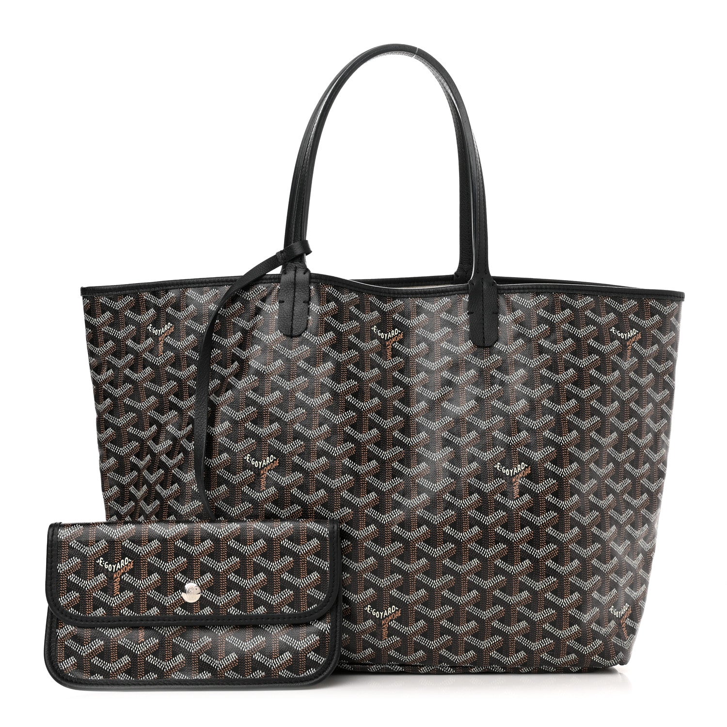 Goyard Goyardine Saint Louis PM Black 1 of 10