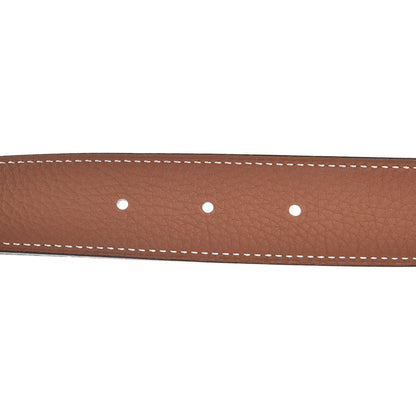 Hermes Swift Togo 32mm Quizz H Belt 80 Black Gold 6 of 8