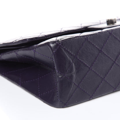 Chanel Aged Calfskin Quilted 2.55 Reissue 227 Flap Dark Purple 5 of 12