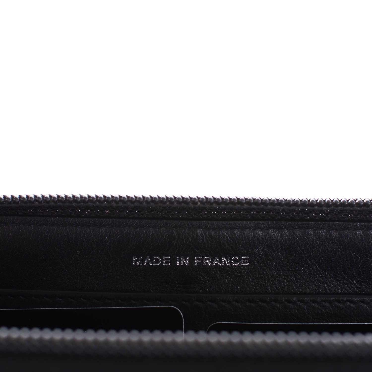 Chanel Caviar Timeless CC Large Gusset Zip Around Wallet Black 6 of 8