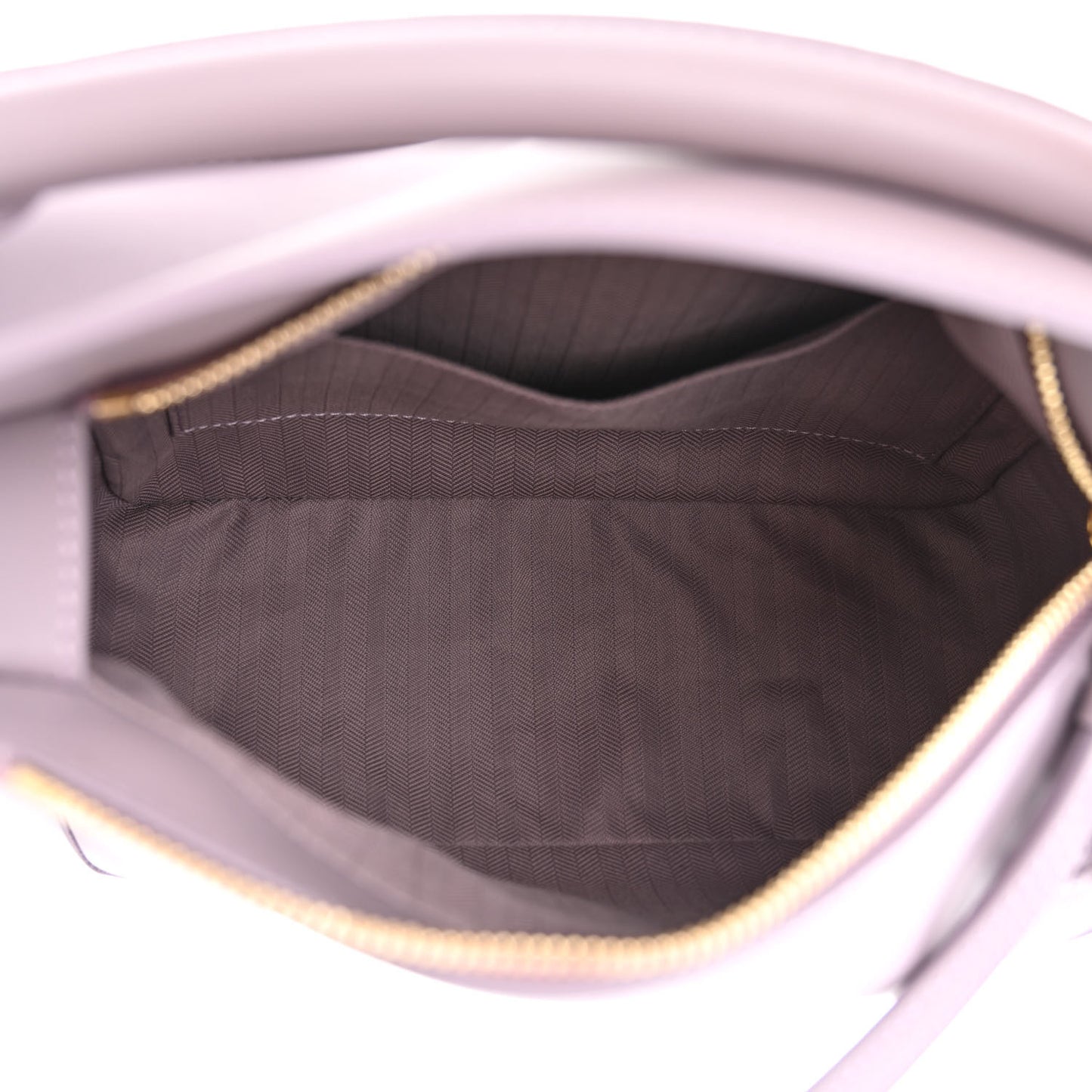 Satin Calfskin Monochrome Small Puzzle Edge Bag Pale Aubergine Glaze