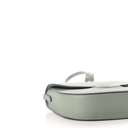 Celine Grained Calfskin Small Trotteur Jade 7 of 9