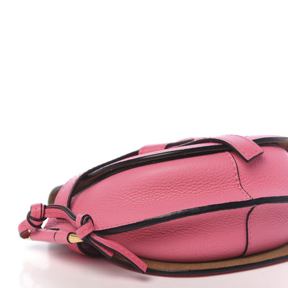 Loewe Grained Calfskin Mini Gate Crossbody Bag Wild Rose 7 of 9