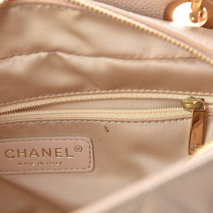 Chanel Caviar Quilted Petit Timeless Tote PTT Beige 8 of 11