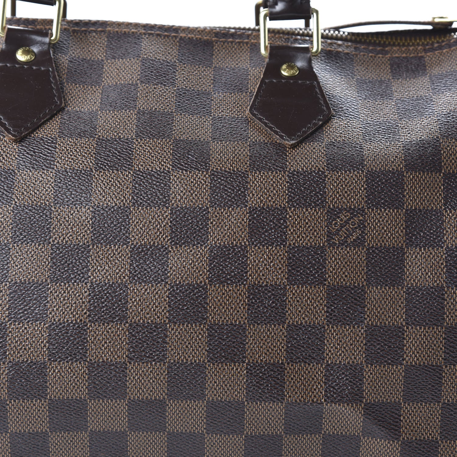 Louis Vuitton Damier Ebene Speedy 35 9 of 9