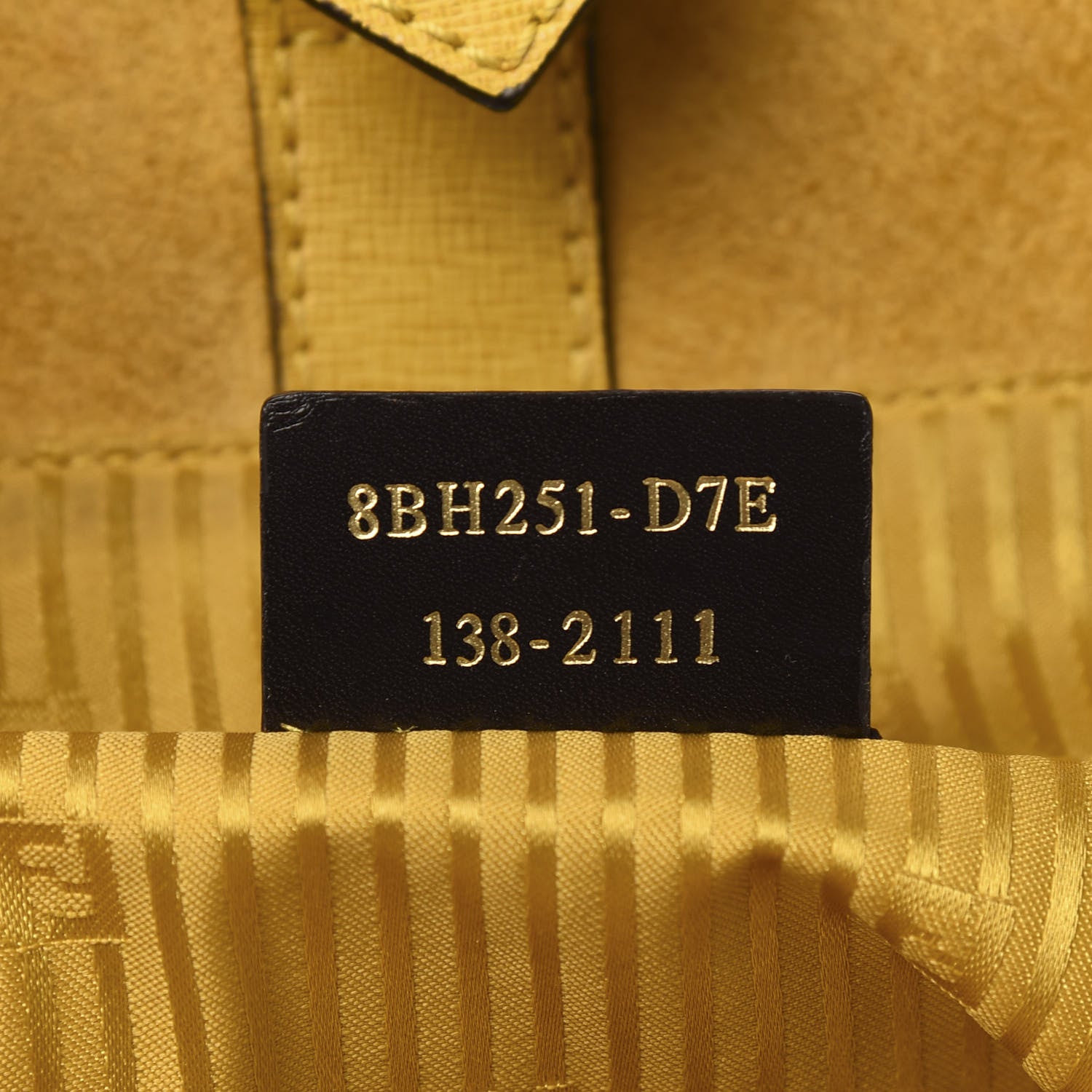 Fendi Vitello Elite Large 2Jours Tote Cedro 7 of 15