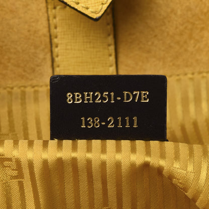 Fendi Vitello Elite Large 2Jours Tote Cedro 7 of 15