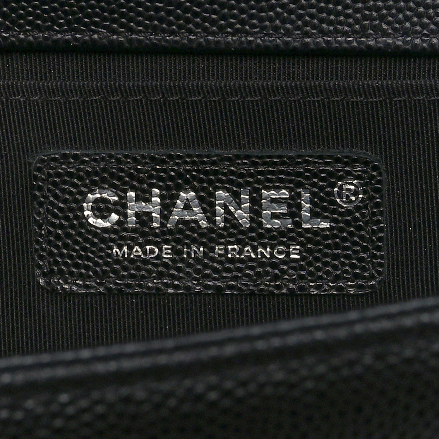 Chanel Caviar Quilted Medium Boy Flap Black 6 of 11