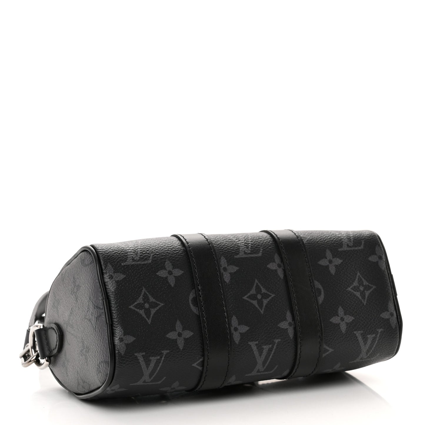 Reverse Monogram Eclipse Keepall XS Black