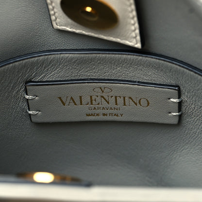 Valentino Garavani Nappa Small Roman Stud The Handle Bag Ivory 6 of 9
