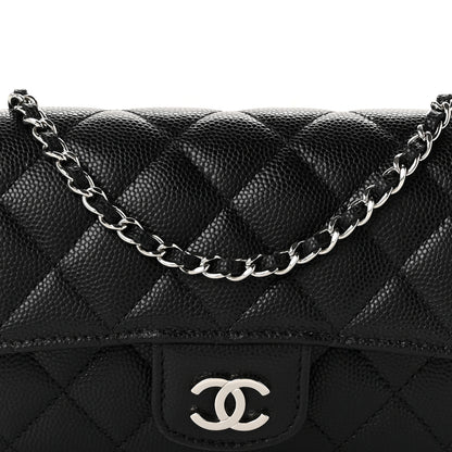 Chanel Caviar Quilted Glasses Case With Chain Black 17 of 21