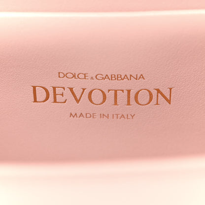 Dolce & Gabbana Smooth Calfskin Small Devotion Envelope Top Handle Bag Cipria 6 of 9