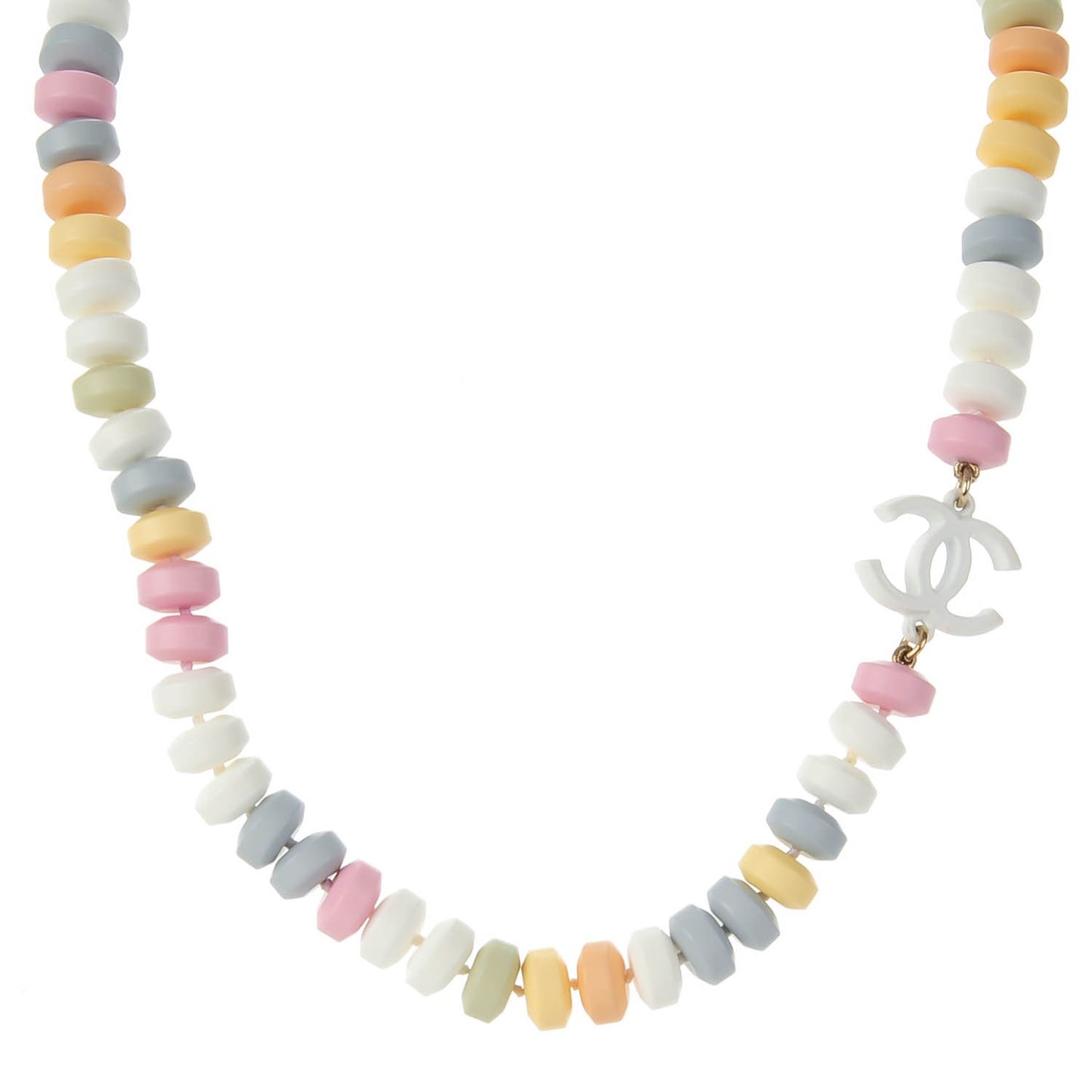 Chanel Candy CC Short Necklace Multicolor 137367 – FASHIONPHILE