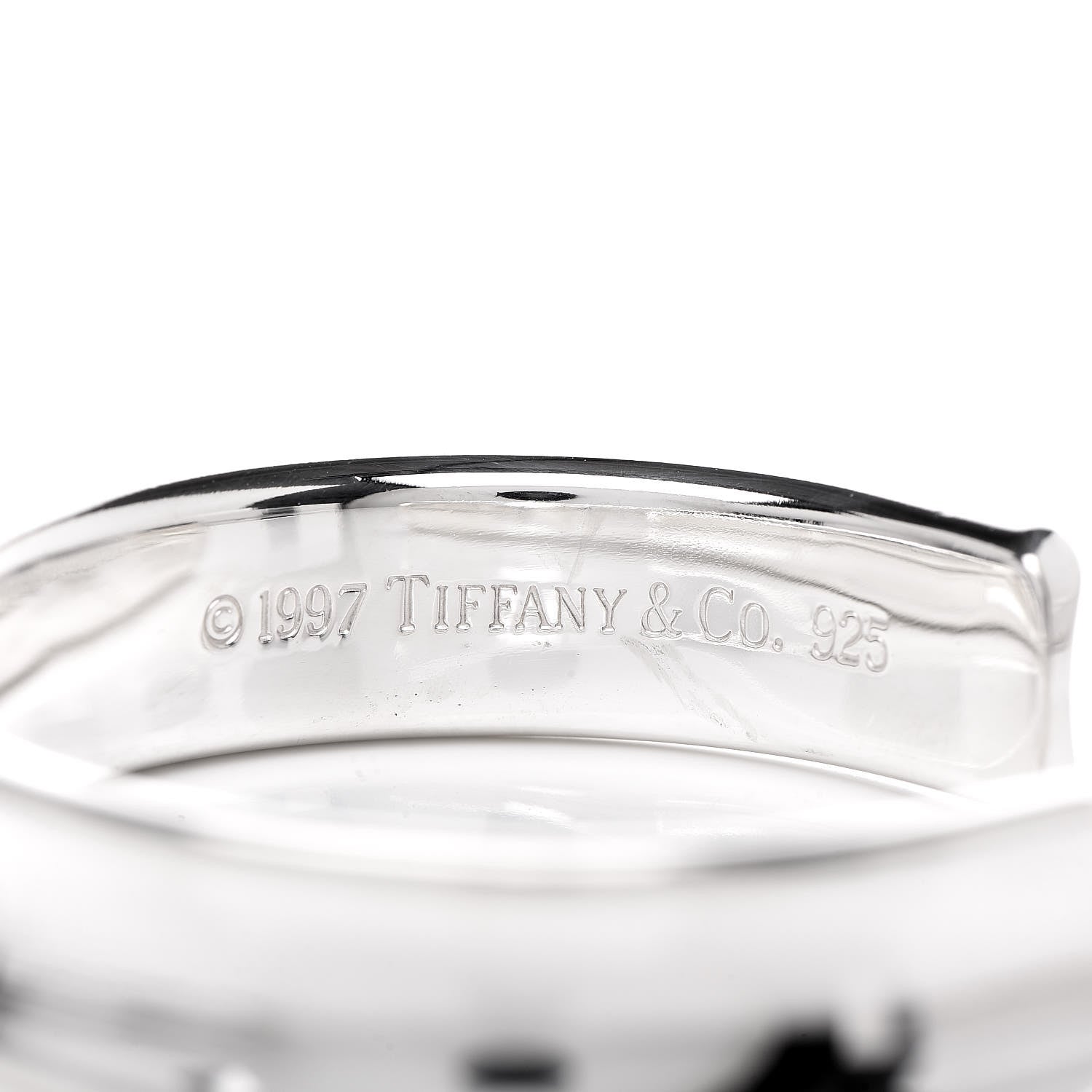Tiffany Sterling Silver 1837 Cuff Bracelet 4 of 4