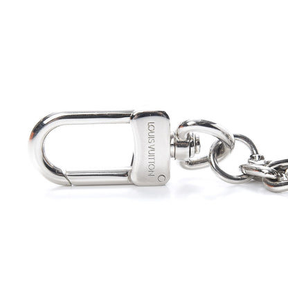 Louis Vuitton LV Facettes Bag Charm Key Holder Silver 3 of 5
