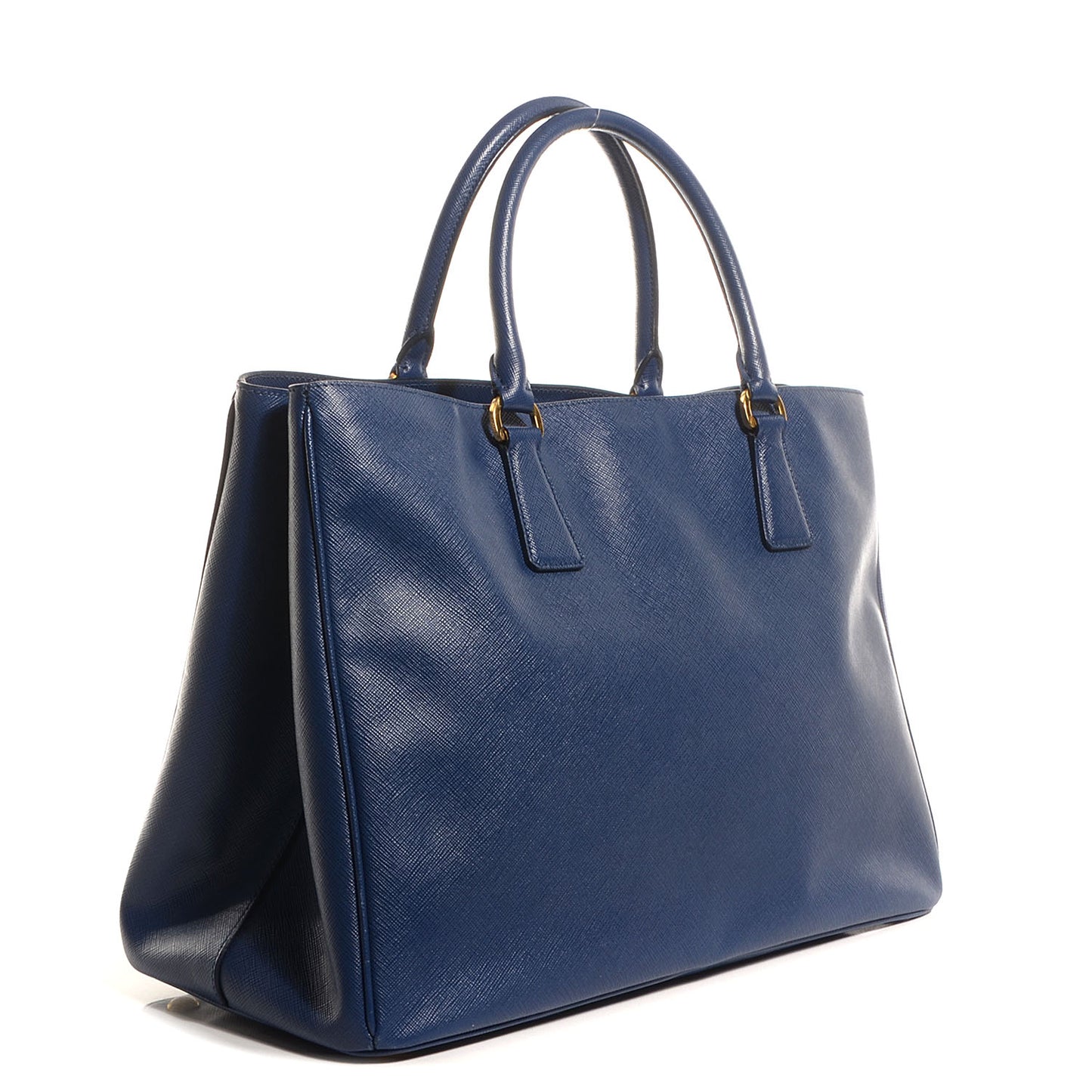 Saffiano Lux Large Tote Bluette