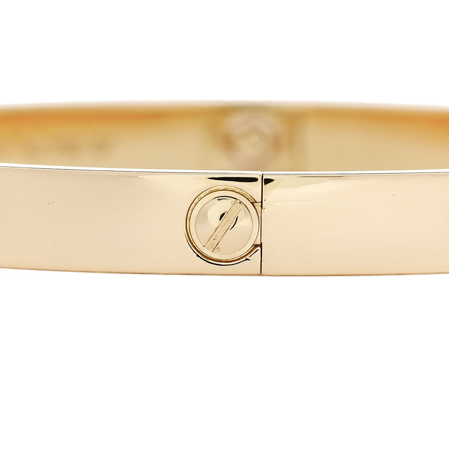18K Yellow Gold LOVE Bracelet 19
