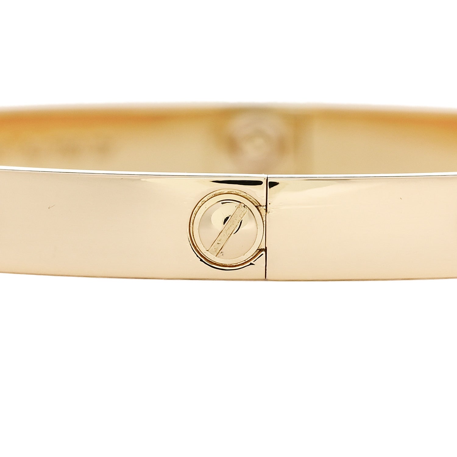 Cartier 18K Yellow Gold LOVE Bracelet 19 4 of 9