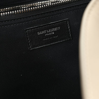 Saint Laurent Vitello Large Rive Gauche Tote Sea Salt 5 of 9