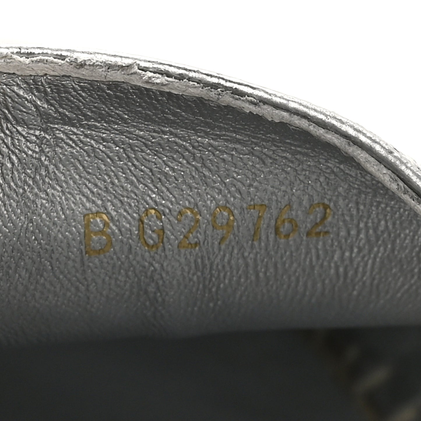 Laminated Goatskin CC Espadrilles 41 Silver