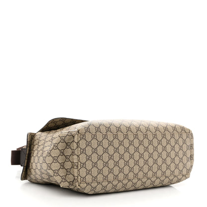 Gucci GG Plus Monogram Messenger Diaper Bag Dark Brown 5 of 12